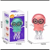 Jellyfish Dance jumbo Jellyfish Toy Dancing LED Lights Automatic Music Cute Characters for Children