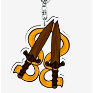 Perimedes' daggers keychain (Epic the musical/Odyssey) May Decor Shop