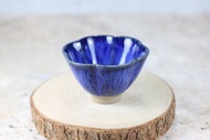 【沐春生活】湛海 天目釉 花瓣茶杯 茶碗 鶯歌名家葉敏祥作品