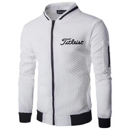 2022 New Style Hot Sale Jersey Golf Black Outdoor Sports Jacket Men Long Sleeve White Autumn