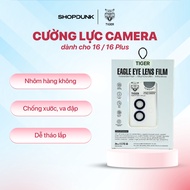 Tiger Camera Lens Protector tempered glass for iPhone 16/ 16 Plus Screen Protector