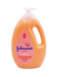 【 BB 沐浴用品】Johnson’s baby 強生嬰兒 香桃滋潤沐浴露 1000 ml