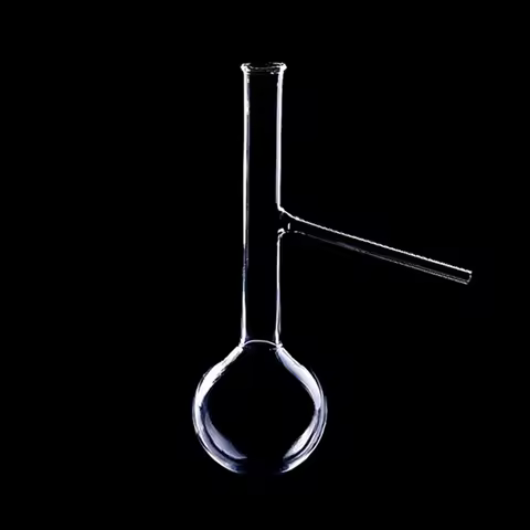 1PC Quartz distilling flask(125ml)