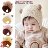 SNOWOY1OY2H Baby Children Beanie Caps, Thickened Cute Autumn Winter Hats, Toddler Hat Cartoon Hip Ho