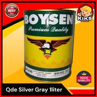 ¤ ✧ ● Boysen Qde Silver Gray 1 liter 1Quart [Boysen Products]