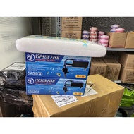 Vipsun VS188 water filter box and pump set for aquarium vs-188 with filter cotton