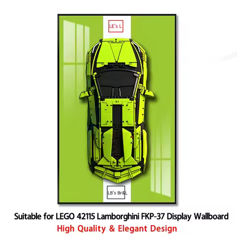 NEW Display Wallboard Suitable for LEGO 42115 Lamborghini FKP-37 building block car model Wall Mount