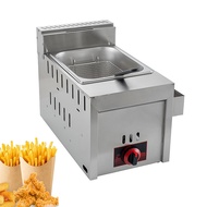 Gas deep fryer, deep fryer, gas fryer