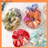 [NowShip2h] Korean Style Colorful Scrunchies Hair Bands Made of Velvet Fabric - Code DT007