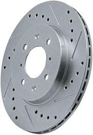 Power Stop JBR797XL Cross Drilled and Slotted Performance Brake Rotor - Left