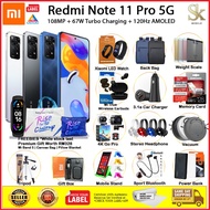 Xiaomi Redmi Note 11 Pro 5G / Redmi Note 11 Pro 4G Smartphone | 8GB+128GB | 1 Year Warranty By Xiaomi Malaysia | Ready S