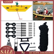 [Gedon] Premium Kayak Canoe Anchor Trolley System with Hardware and Smooth Pulley