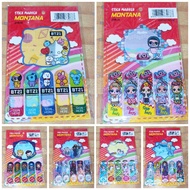 Montana 216-H character plastic bookmark post it picture/