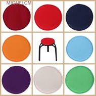 MIQUELGM Round Chair Pad, Circular Solid Color Chair Cushion, Soft Washable 30CM Sponge Stool Cushio