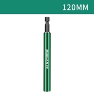 Alat Chuck Bor Konek Cepat Batang Bor Heksagonal Kopling Cepat 80/120mm Adapter Bor Multifungsi