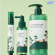 Round Lab Pine Tree Soothing Cica Shampoo 400ml, Cica Scalp Hair Tonic 100ml,  Cica Scalp Ampoule 15