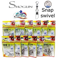 SHOGUN 5610 S/S SNAP SWIVELS