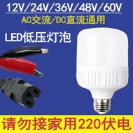 Low Voltage Bulb E27 Screw LED AC DC 12v Bulb 24V36V48V60V Battery Night Market Solar Energy