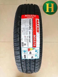 195R14 MAXXIS 579 ยางใหม่ปี2024🇹🇭ราคา1เส้น✅แถมจุ๊บลมยางแท้👍มีรับประกันนาน5ปี✅❤️👍