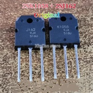 1pair Original 2SJ162 2SK1058 TO-3P ( 1pcs J162 + 1pcs K1058 ) TO3P HIFI Audio Amplifier Transistor 