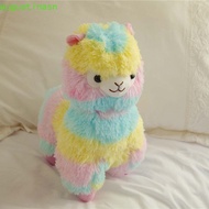 AUGUSTINASN Alpaca Plush Toys Kids Gifts Colorful Plush Pillow Animal Dolls Alpaca Cotton Stuffed To