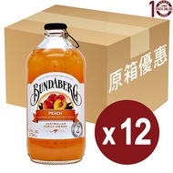 賓得寶 - 賓得寶 蜜桃梳打 Bundaberg Peachee Sparkling Fruit Drink - 原箱 375亳升