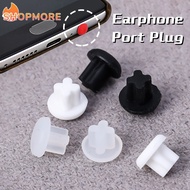 [Marvelous] 3.5mm Universal Soft Silicone Audio Microphone Interface Headphone Hole Dust Plugs Portable Laptop Dust Interface Covers