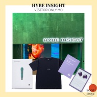 Hybe Insight Visitor Official MD / READY STOCK / bts mic bagde photocard hybe t-shirts/ hybe museum