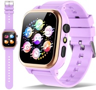 Smart Watch for Kids, 16 Fun Puzzle Games, Touchscreen Digital Smartwatch 12/24 hr Camera Video Musi