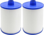 Hoypeyfiy 6CH-940 2 Pack Pool and Spa Filters, 1 1/2 Inch SAE Thread Screw in Hot Tub Filter, Replac