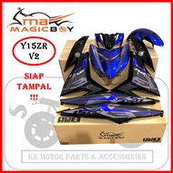 MAGICBOY MAGIC BOY COVERSET Y15 Y15ZR V2 EXCITER RC BIRU HITAM / BLUE BLACK EXCITER RC