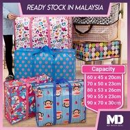 《Mega Deal》Beg Guni Besar Berzip Tebal Laundry Bag Waterproof Large Storage Beg Balik Kampung Murah 