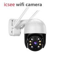 ICSEE Wireless PTZ Camera HD 2MP/4MP Outdoor Full Color Wifi Camera
