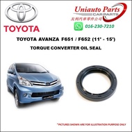TOYOTA AVANZA F651 / F652 (11' - 15') TORQUE CONVERTER OIL SEAL (PIECE)
