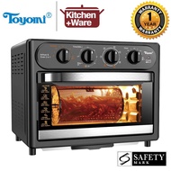 TOYOMI 2-in-1 Air Fryer and Oven with Rotisserie 25L / 1 Year Local Warranty