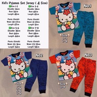 GIRL KIDS PYJAMAS JERSY BORONG MURAH BAJU TIDUR BUDAK