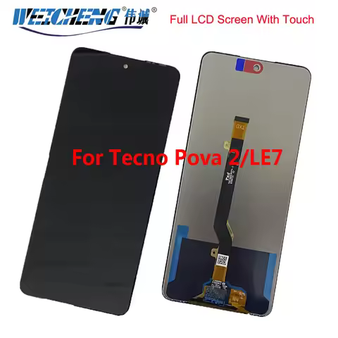 For Tecno Pova 2/LE7 LCD Display Touch Screen Assembly For Tecno Pova 2/LE7 Repair LCD Pova 2/LE7 LC