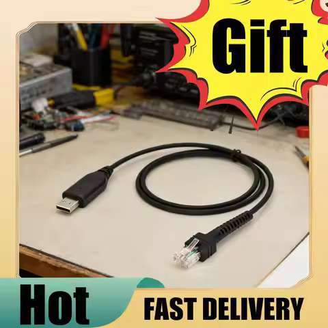 3.3Ft USB Programming Program Cable for Motorola Radio GM300 CM200 CM300 CDM750 LTS2000 GM140 GM338 