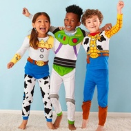 Spring Autumn Children's Clothing Toy Story Buzz Lightyear woody Sets Boys Sleepwear Clothes Kids Pa