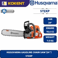 Husqvarna 572XP: Petrol Chainsaw 24″, 70.7cc, 5.8HP, 6.1kg 572XP