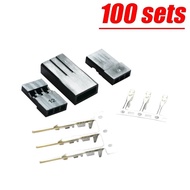 Warehouse 100 sets JR/Futaba Connector for RC Model, Servo Connector, Model Receiver Battery ESC Con