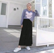 Rok wanita dewasa model terbaru 2022 // Rok ala korea style // Rok span rajut Rok panjang // Rok wan