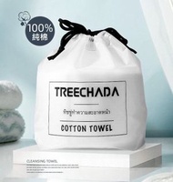 Treechada - 泰國純棉一次洗臉巾 - 捲裝60片(平行進口) 洗臉巾