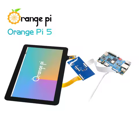 Orange Pi 10.1 Inch TFT LCD Touch Screen, Designed for Orange Pi 5 Single Board Computer