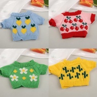 30cm Doll Clothes Cute Plush Toy Cotton Doll Doll Baby Clothes Sweater Knitting Replacement Accessor