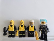 LEGO 消防員潛水員人仔套裝