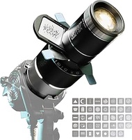 DF DIGITALFOTO Optical Snoot Bowens Mount Gobo Projector with 39 Gobos Projection Attachment for Pho