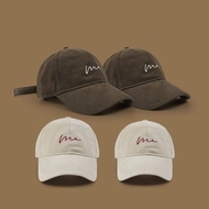 Free Shipping Women's Baseball Caps Women's Hats Embroidered Letter Me Baseball Cap Girls Hats Boys 