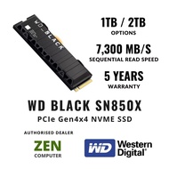 # WD™ BLACK SN850X NVME PCIe Gen4 x 4 SSD [1TB / 2TB] #