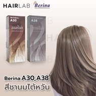 เซตสีผมชานมไต้หวัน เบอริน่า ดีแคช Dcash Master Berina Set A30+A38 สีผมเบอริน่า สีย้อมผม ครีมย้อมผม ส